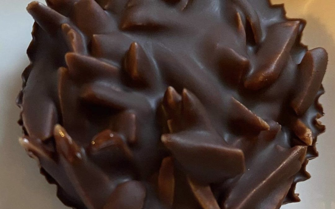 Dark Chocolate & Slivered Almond Clusters