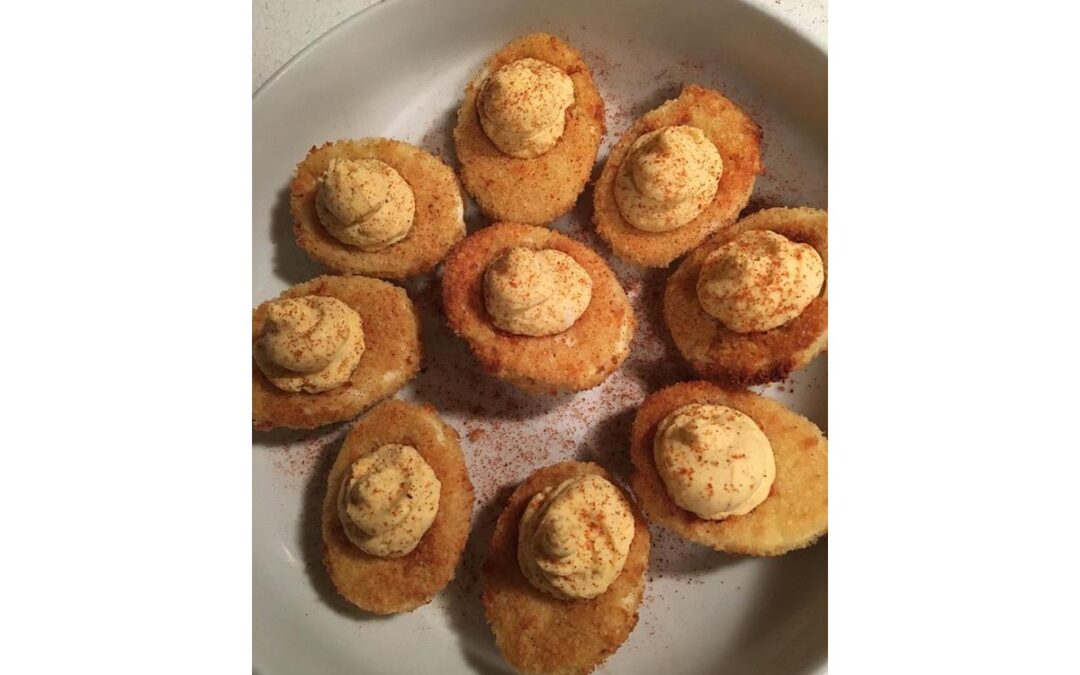 Air Fried Deviled Eggs