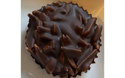 Dark Chocolate & Slivered Almond Clusters