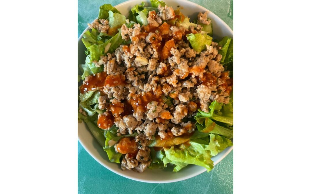 PF Chang’s Inspired Chicken Lettuce Wrap Salad (no added sugar)