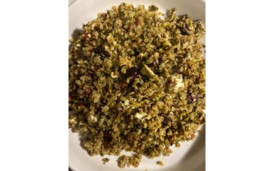 Mediterranean-Inspired Cauliflower Rice