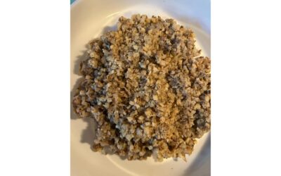 Mushroom “Risotto” Style Cauliflower Rice